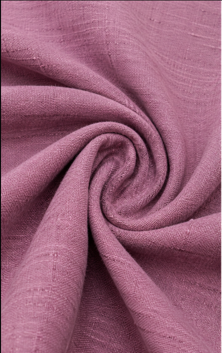 Mauve Pink Khadi Fabric